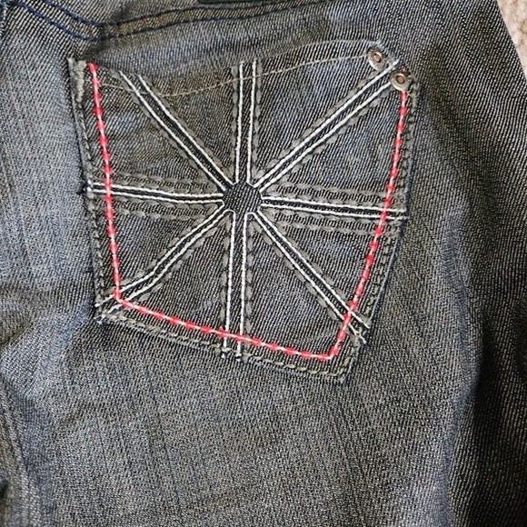 Monarchy Women's Black Bootcut Jeans Size 26 Small New with Tags Made in USA - Picture 9 of 11